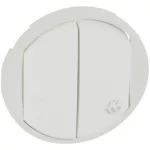 LEGRAND 067741 Céliane kettős billentyű, antimikrobiális