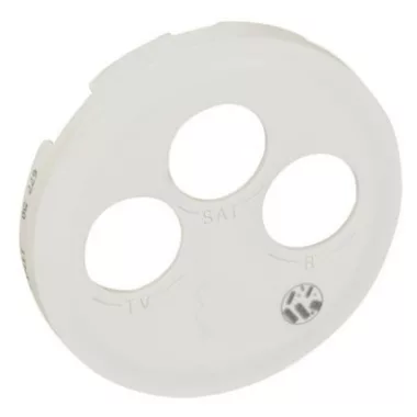 LEGRAND 067750 Céliane TV-RD-SAT aljzat burkolat, antimikrobiális