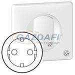   LEGRAND 067760 Céliane 2P+F rugós dugalj csatlakozóaljzat burkolat, antimikrobiális