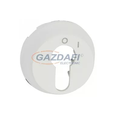 LEGRAND 068009 Céliane burkolat 2 állású kulcsos kapcsolóhoz, fehér