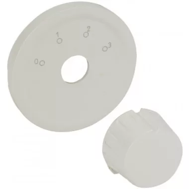 LEGRAND 068064 Céliane 4 fokozatú ventillátor vezérlő burkolat - titán