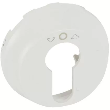 LEGRAND 068157 Céliane 3 állású kulcsos redőnynyomó burkolat, fehér