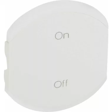 LEGRAND 068188 Céliane My Home ON/OFF burkolat, 2 mod, fehér LEGRAND 068188 Céliane My Home ON/OFF burkolat, 2 mod, fehér