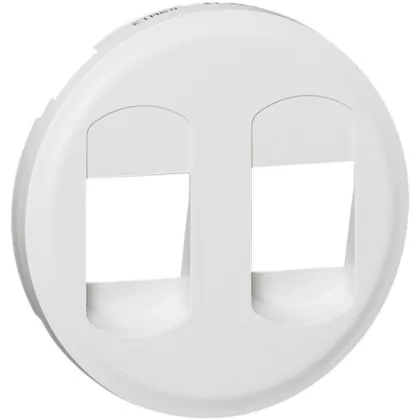   LEGRAND 068212 Céliane 2xhangszóró csatlakozóaljzat burkolat, fehér