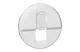 LEGRAND 068251 Céliane 1xRJ45 cover, white