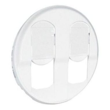 LEGRAND 068252 Céliane 2xRJ45 burkolat, fehér