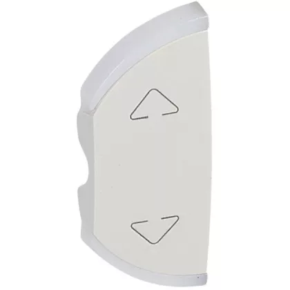   LEGRAND 068269 Céliane My Home redőny vezérlő burkolat (fel/le), 1 mod, bal és jobb, fehér