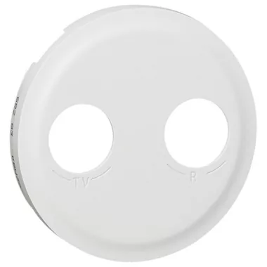 LEGRAND 068283 Céliane TV-RD burkolat, fehér