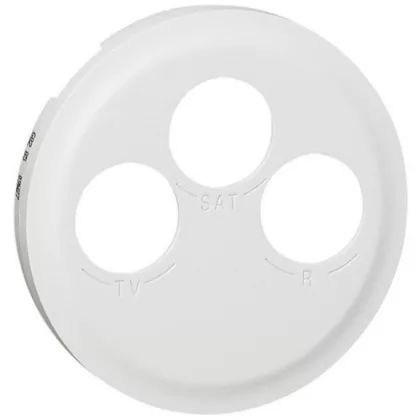LEGRAND 068285 Céliane TV-RD-SAT cover, white