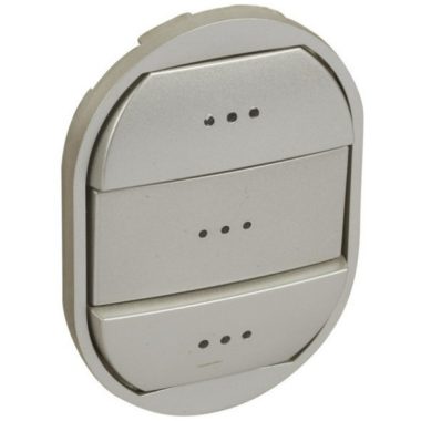 LEGRAND 068325 Céliane 3-as billentyű, fényjelzős, titán