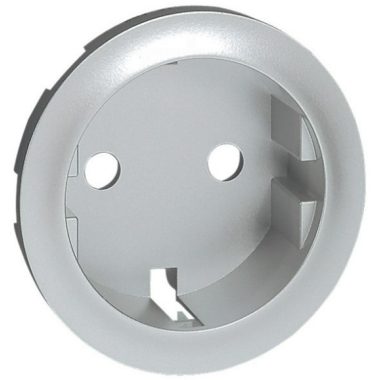 LEGRAND 068431 Céliane 2P+F dugalj csatlakozóaljzat burkolat, titán
