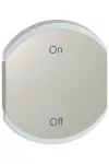LEGRAND 068488 Céliane My Home ON/OFF burkolat, 2 mod, titán