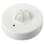   GAO 0684H motion sensor 360 °, 12m, surface-mounted ceiling design, timed for 5 seconds-8 minutes, 1200W, white, 230V, IP20