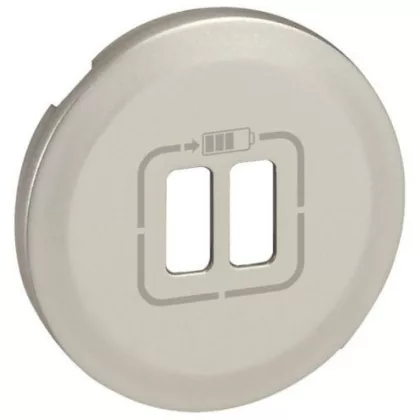 LEGRAND 068556 Céliane 2xUSB töltőaljzat burkolat, titán