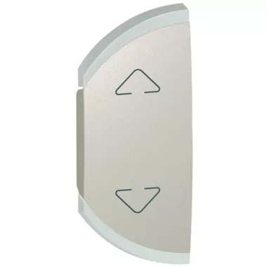 LEGRAND 068569 Céliane My Home redőnyvezérlő burkolat (fel/le), 1 mod, bal és jobb, titán