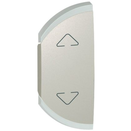   LEGRAND 068569 Céliane My Home redőnyvezérlő burkolat (fel/le), 1 mod, bal és jobb, titán