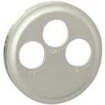 LEGRAND 068585 Céliane TV-RD-SAT burkolat, titán