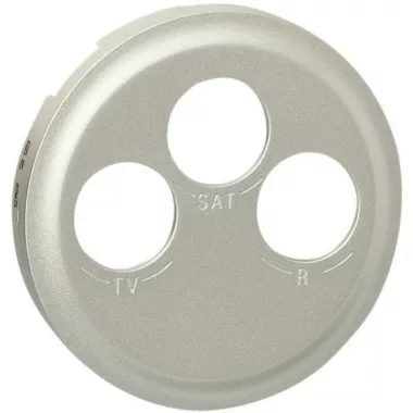 LEGRAND 068585 Céliane TV-RD-SAT burkolat, titán