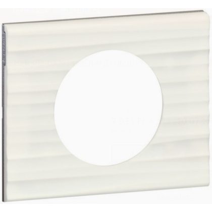 LEGRAND 069011 Céliane frame 1, white corian
