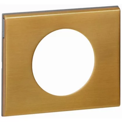 LEGRAND 069131 Céliane 1-es keret, fényes bronz