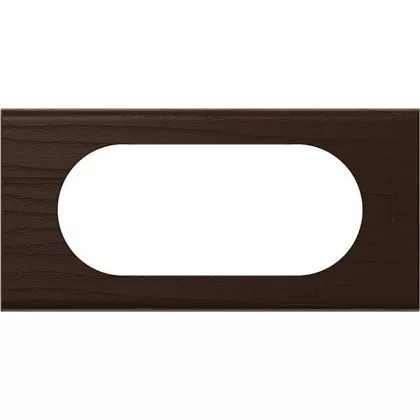 LEGRAND 069205 Céliane 4/5 modular frame, wenge-colored