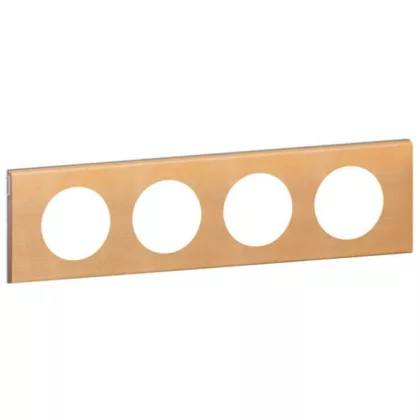 LEGRAND 069214 Céliane 4-es keret, juhar