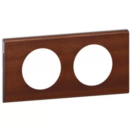 LEGRAND 069222 Céliane 2-es keret, mahagóni