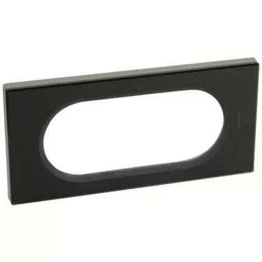 LEGRAND 069305 Céliane 4/5 modulos keret, feketeüveg