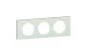 LEGRAND 069313 Céliane frame 3, white glass