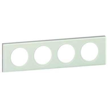 LEGRAND 069314 Céliane 4-es keret, fehérüveg