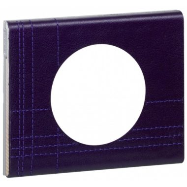 LEGRAND 069441 Céliane frame 1, purple leather
