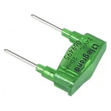 LEGRAND 069497 Plexo 55 zöld glimmlámpa 230V~, 0,5 mA