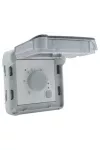 LEGRAND 069508 Plexo 55 elektronikus termosztát, szürke/fehér LEGRAND 069508 Plexo 55 elektronikus termosztát, szürke/fehér