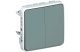 LEGRAND 069525 Plexo 55 kettős váltókapcsoló, szürke