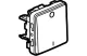 LEGRAND 069530 Plexo 55 two-pole switch, gray