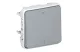 LEGRAND 069530 Plexo 55 two-pole switch, gray