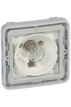 LEGRAND 069583 Plexo 55 jelzőlámpa, bura nélkül, szürke