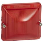 LEGRAND 069591 Plexo 55 cover red for catalog number 069583