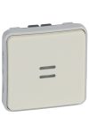 LEGRAND 069612 Plexo 55 váltókapcsoló ellenőrzőfénnyel, fehér