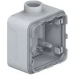  LEGRAND 069656 Plexo 55 falonkívüli doboz 1-es, tömszelencével, szürke