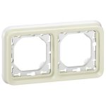   LEGRAND 069694 Plexo 55 süllyesztett keret 2-es vízszintes, fehér