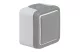 LEGRAND 069711 Plexo 55 wall-mounted toggle switch, complete, gray