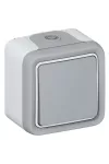 LEGRAND 069716 Plexo 55 falonkívüli keresztkapcsoló, komplett, szürke