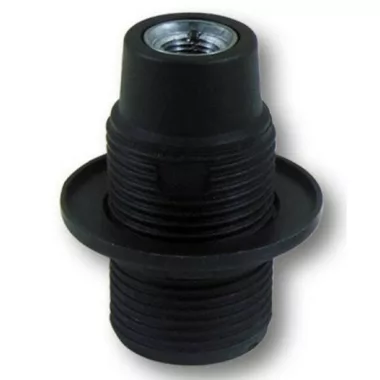 GAO 0704H Csillárfoglalat gyűrűvel, E14, 40W, fekete, 230V GAO 0704H Csillárfoglalat gyűrűvel, E14, 40W, fekete, 230V