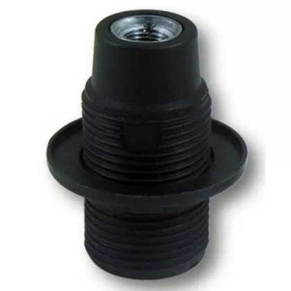 GAO 0704H Csillárfoglalat gyűrűvel, E14, 40W, fekete, 230V GAO 0704H Csillárfoglalat gyűrűvel, E14, 40W, fekete, 230V