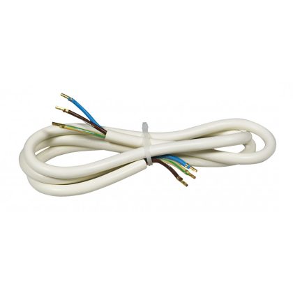   Cablu de conectare COMMEL 0711 pentru aragaz, 1,5m, 400V ~ 12000W, H05VV-F 5x2.5, alb