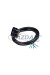 Cablu de alimentare trifazat COMMEL 0739, 3m, 16A 400V ~ 10000W, H05RR-F 5x2.5, negru