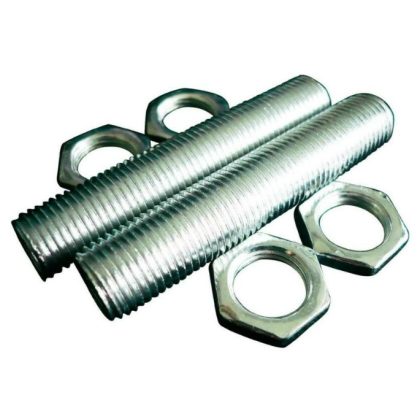 GAO 0721H Common screw with nut, metal (2pcs)