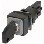   EATON 072312 Q18S1R-A1 Kulcsos kapcsoló, 2 állású, fekete