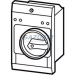   EATON 072908 E-PKZ0-GR süllyeszett tokozat IP65 VÉSZ-KI forg.karral /PKZM0